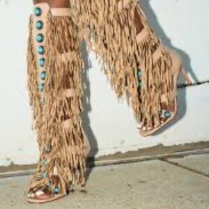 AZALEA WANG AMADEO TAN SANDAL - 8.5